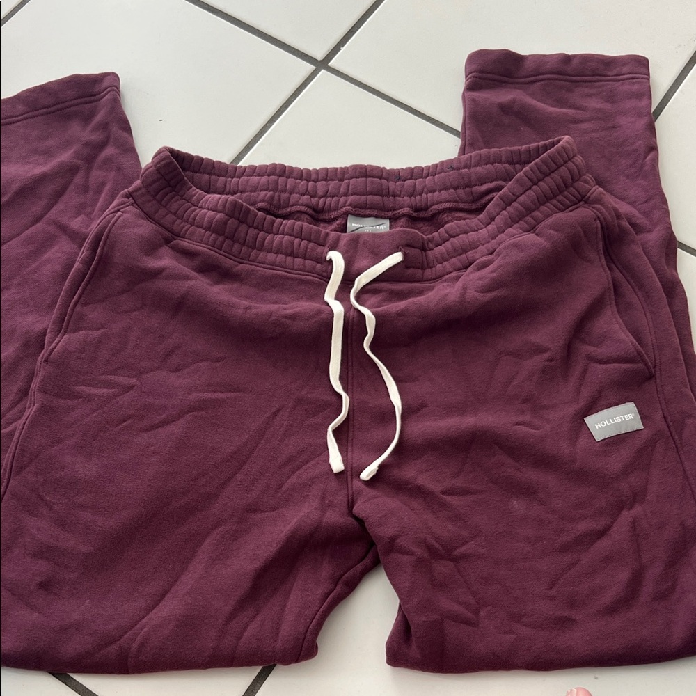 Hollister Plum Drawstring SweatPant